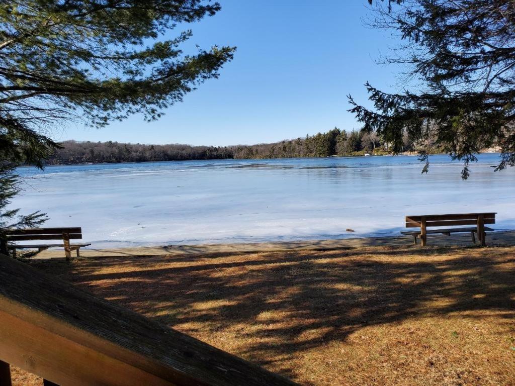 Pocono Mountain View Lake House In Lake Harmony Buitenkant foto