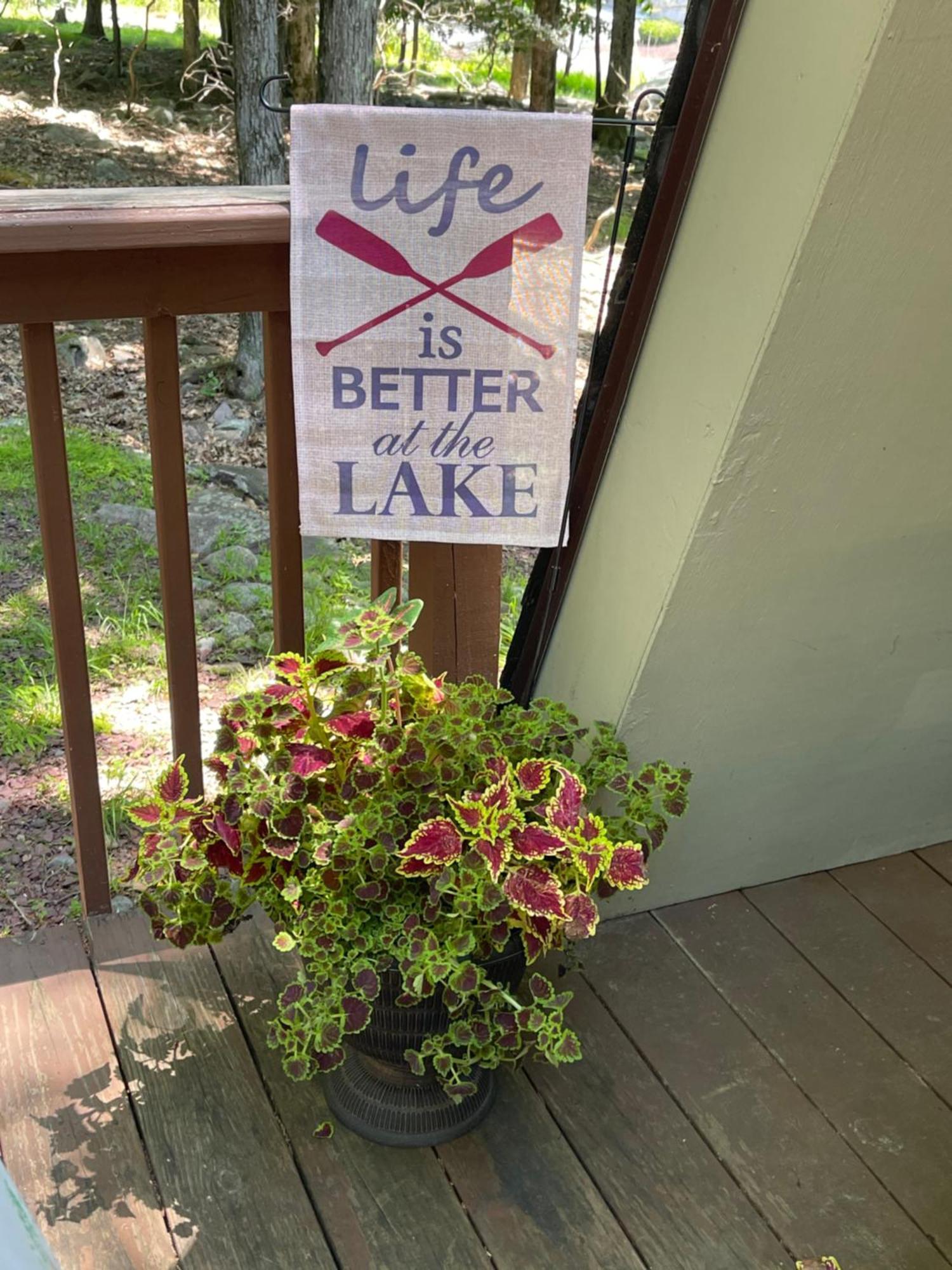 Pocono Mountain View Lake House In Lake Harmony Buitenkant foto